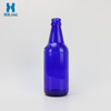 Wholesale Blue Material 500ML Beer Bottle