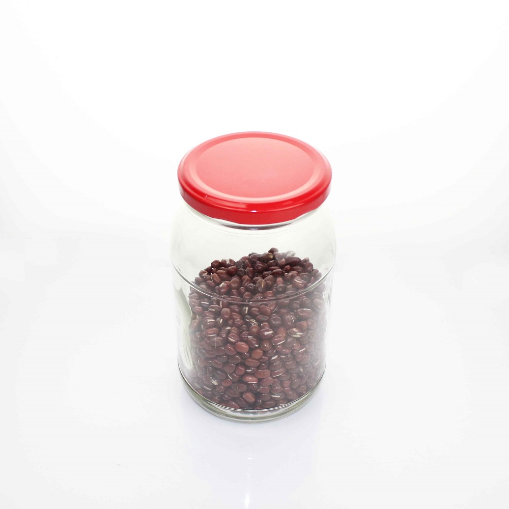 500ml Food Glass Jar With Aluminium Caps 